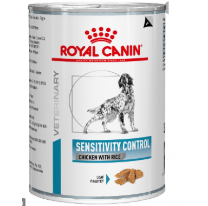 Royal Canin Dog Sensitivity Control CHICKEN konzerva 12x420 g 