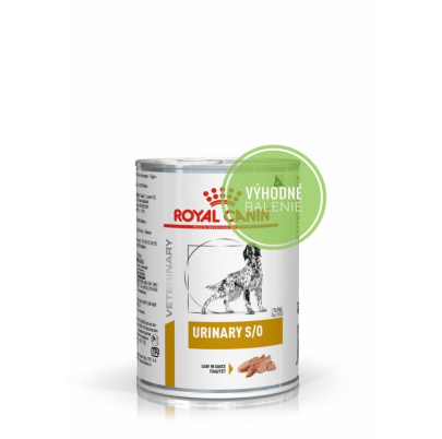 Royal Canin Dog Urinary S/O konzerva 12x410 g