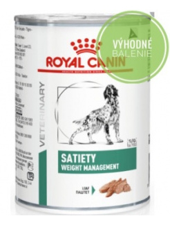 Royal Canin Dog Satiety Weight Management konzerva 12x410g