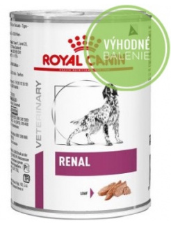 Royal Canin Dog Renal konzerva 12x410 g (exp. 25.12.2025) posledné 1 balenie