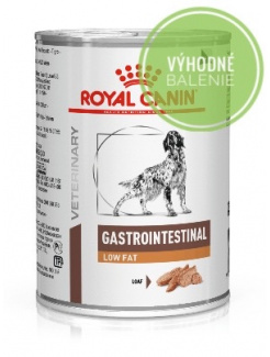 Royal Canin Dog Gastrointestinal Low Fat Konzerva 12x410g