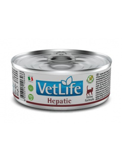 Farmina Vet Life cat hepatic konzerva 12x85g