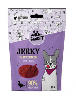 Pamlsok Mr. Bandit jerky duck fillet 80g