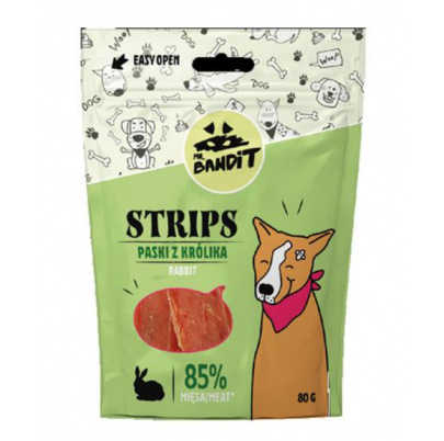 Pamlsok Mr. Bandit rabbit strips 