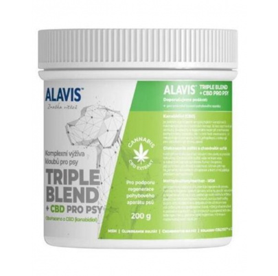 ALAVIS Triple Blend + CBD pre psy plv. 200 g
