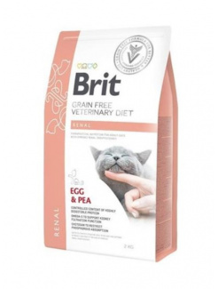 Brit Veterinary Diets GF cat Renal 2 kg