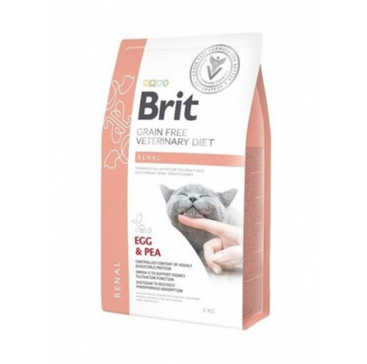 Brit Veterinary Diets GF cat Renal 2 kg