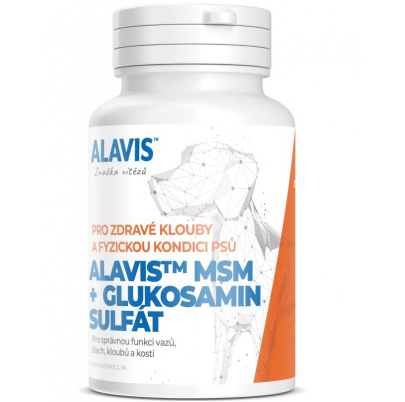 ALAVIS MSM + Glukosamin sulfát 60 tbl. 