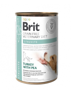 Brit Veterinary Diets GF dog Struvite 400 g konzerva