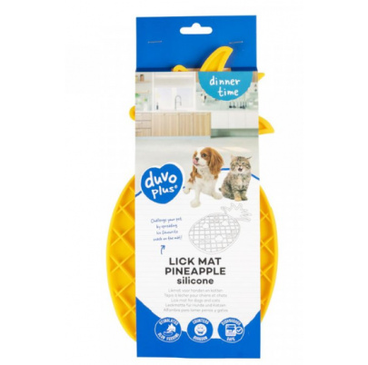 Podložka na lízanie DUVO+ v tvare ananásu