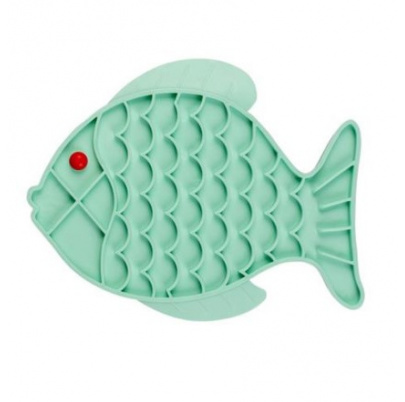 Podložka na lízanie DUVO+ v tvare ryby