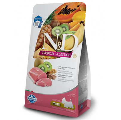 Farmina N&D dog TROPICAL SELECTION (AG) adult mini, pork 5 kg