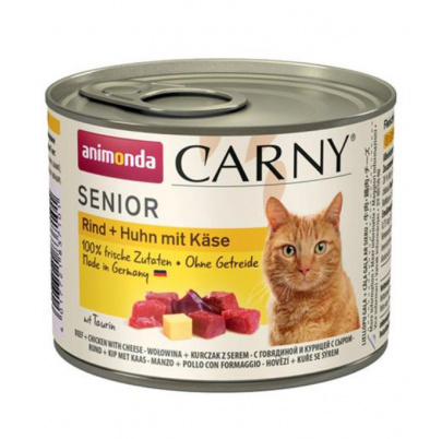 Animonda CARNY® cat Senior kura a syr konzerva 200 g 
