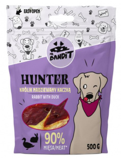 Pamlsok Mr. Bandit hunter rabbit with duck 500g