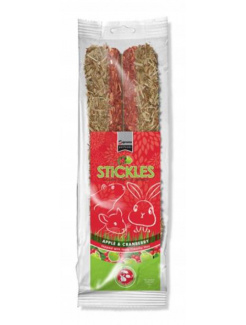 Pamlsok SUPREME hlodavce Stickle Apple & Cranberry ZB 100g