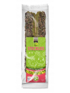 Pamlsok SUPREME hlodavce Stickle Timothy Hay & Herbs ZB 100g