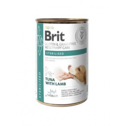 Brit Veterinary Diets GF dog Cans Gluten & Grain free Sterilised 400 g