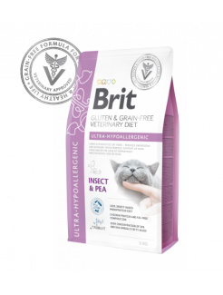 Brit Veterinary Diets GF cat Ultra-hypoallergenic 2 kg