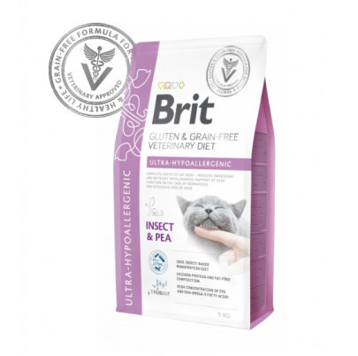 Brit Veterinary Diets GF cat Ultra-hypoallergenic 2 kg