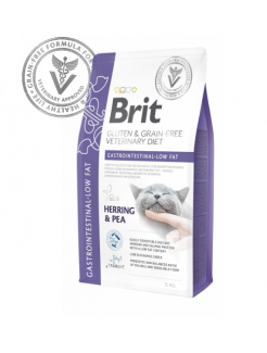 Brit Veterinary Diets GF cat Gastrointestinal-Low fat