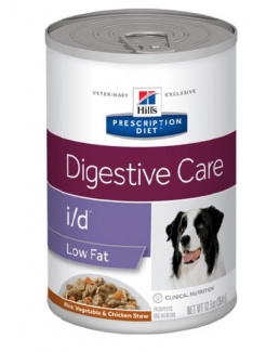 HILLS Diet Canine Stew i/d Low Fat AB+ 12x354g
