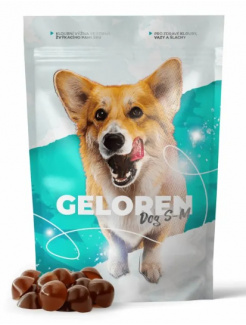 Geloren žuvacie tablety na kĺby pre psov veľkosť S-M 60 ks