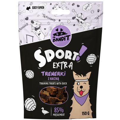Pamlsok Mr. Bandit sport extra with duck training treats 150g