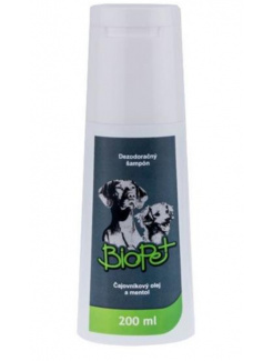 Šampón BIOPET dezodoračný pre psy 200 ml (exp. 31.01.2026) posledný kus