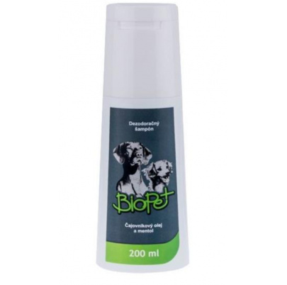 Šampón BIOPET dezodoračný pre psy 200 ml (exp. 31.01.2026) posledný kus