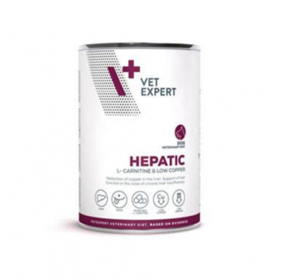 VetExpert VD dog 4T Hepatic konzerva 