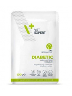 VetExpert VD cat Diabetic kapsička 100 g(exp. 27.6.2026) posledné 2 kusy