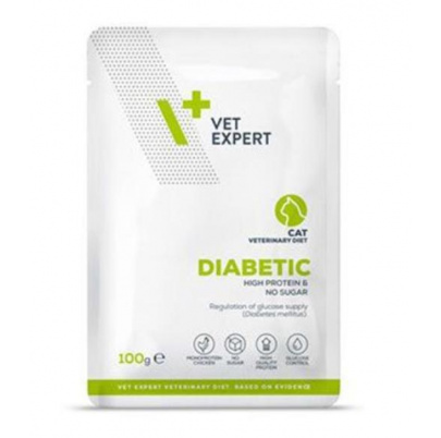 VetExpert VD cat Diabetic kapsička 100 g(exp. 27.6.2026) posledné 2 kusy