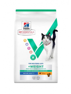 HILLS VE Feline Adult Mature 7+ Neutered Chicken 1,5 kg