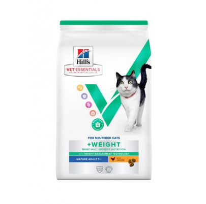 HILLS VE Feline Adult Mature 7+ Neutered Chicken 1,5 kg