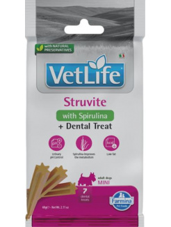 Pamlsok Farmina Vet Life Dog Struvite Adult Mini 60g (exp. 22.05.2026) posledných 5 ks