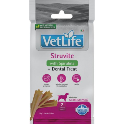 Pamlsok Farmina Vet Life Dog Struvite Adult medium & maxi 100g(exp. 5.6.2026) posledný kus