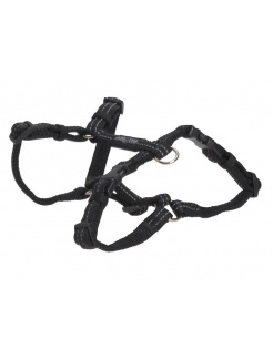 Postroj BUSTER s reflexným vláknom / čierny 2x 50-75 cm (posledný kus)