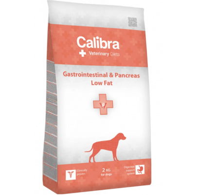 Calibra VD Dog Gastrointestinal & Pancreas Low Fat 2 kg