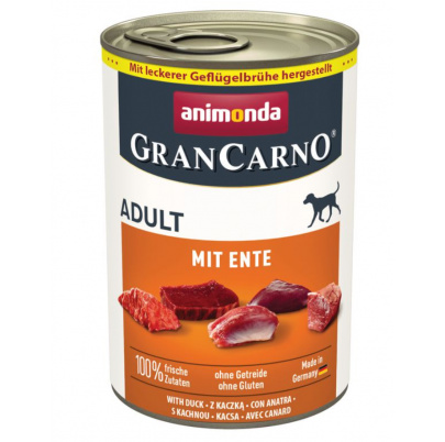 Animonda GRANCARNO® dog adult kačka konzerva