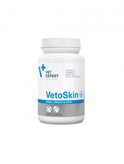VetExpert VetoSkin small breed dog & cat (Twist off) 60 cps