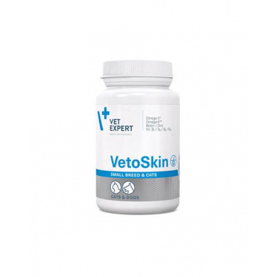 VetExpert VetoSkin small breed dog & cat (Twist off) 60 cps