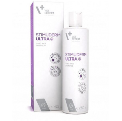 VetExpert Stimuderm ultra šampón pre dlhosrsté plemená psov 250 ml