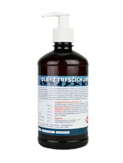 Olej z treščej pečene ZEUS 500 ml
