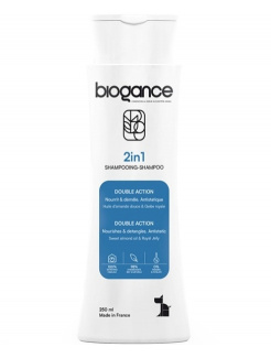 BIOGANCE 2 in 1 shampoo 250 ml (Šampón a kondicionér v jednom) 