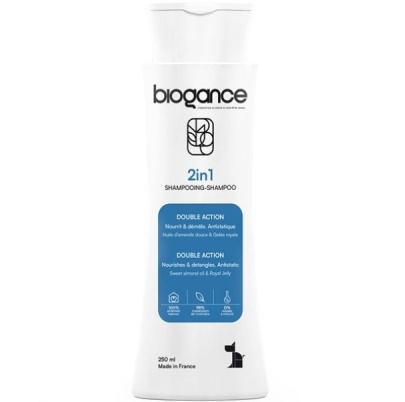 BIOGANCE 2 in 1 shampoo 250 ml (Šampón a kondicionér v jednom) 