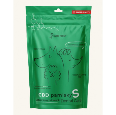 CBD pamlsky Dental Care S/M/L 100g