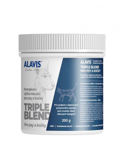 ALAVIS Triple Blend pre psy a mačky plv. 200 g