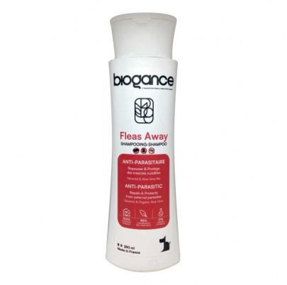 BIOGANCE Fleas Away Dog shampoo 250 ml (Repelentný šampón proti parazitom pre psov) 