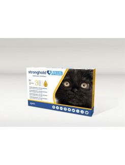 Stronghold Plus 15 mg/2,5 mg spot-on roztok pre mačky do 2,5 kg, 3 x 0,25 ml