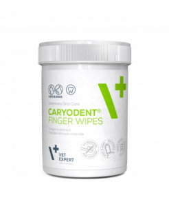 VetExpert Caryodent finger wipes 50ks